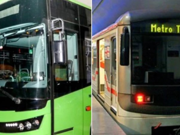 მეტრო და ავტობუსი