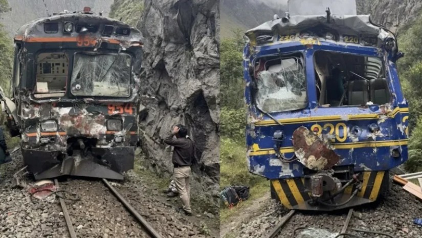 ორი მატარებელი ერთმანეთს შეეჯახა