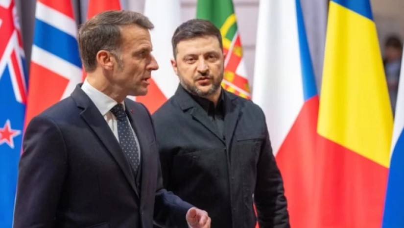 მაკრონი და ზელენსკი