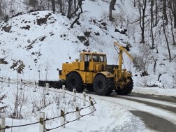  ნიჩბისი-დიდგორი-დიდი თონეთის გზაზე მაღალი გამავლობის ავტოტრანსპორტის მოძრაობა აღდგა