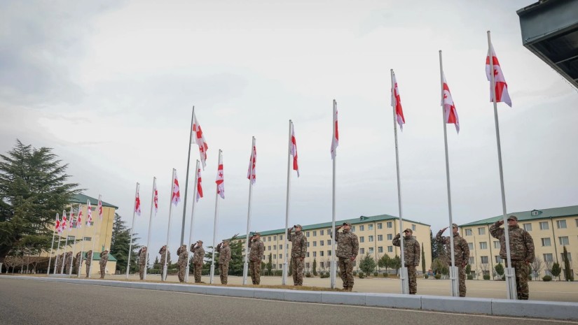 თავდაცვის ძალებში სახელმწიფო დროშის დღე აღინიშნა