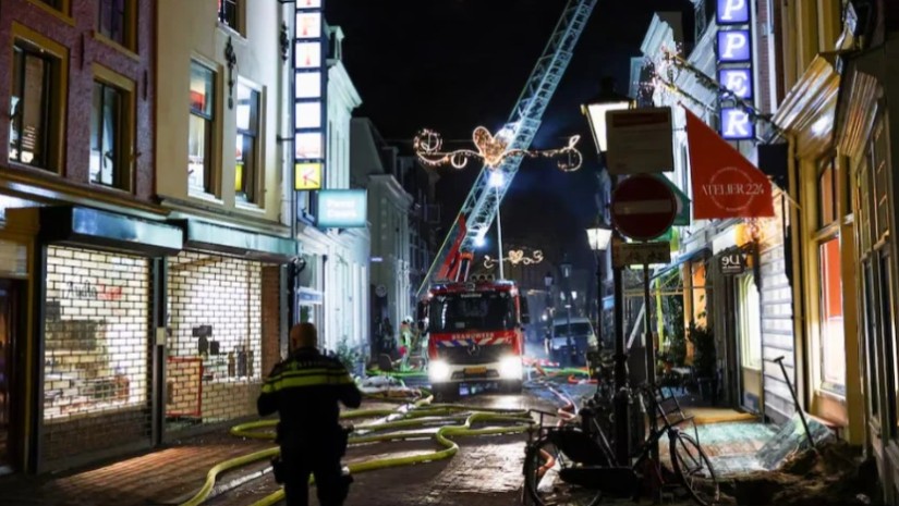 ხანძარი ნიდერლანდებში