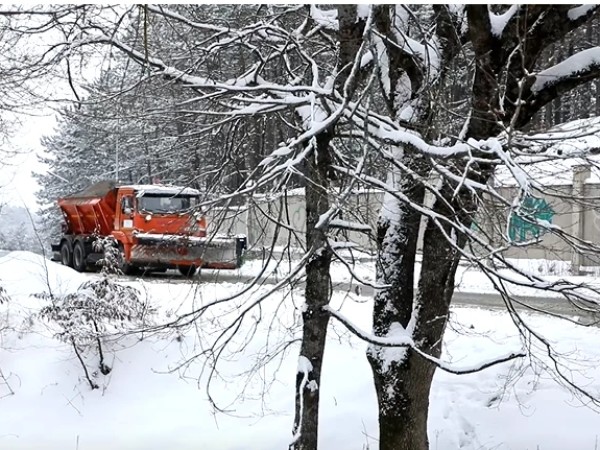 თბილისის გზები თოვლში