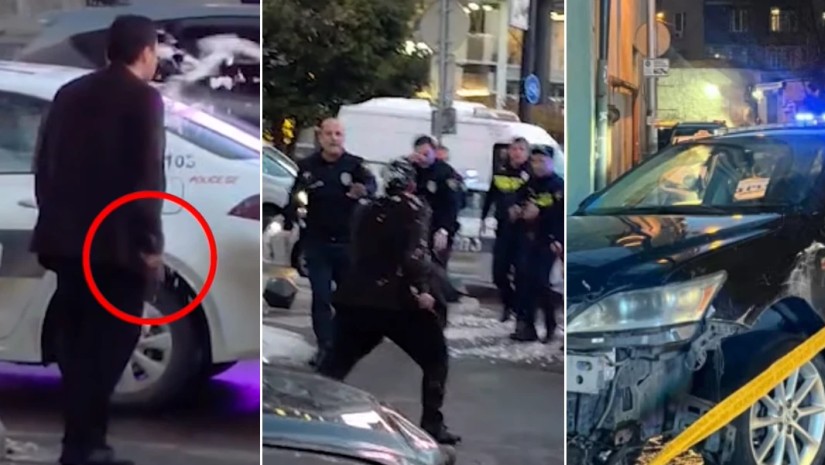 დაკავება სკოლასთან