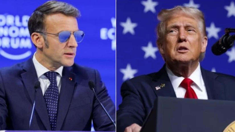 ტრამპი მაკრონი