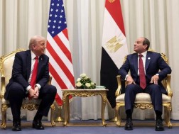 ტრამპი და აბდულ ფათაჰ ალ-სისი