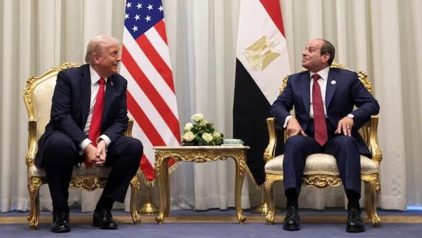 ტრამპი და აბდულ ფათაჰ ალ-სისი