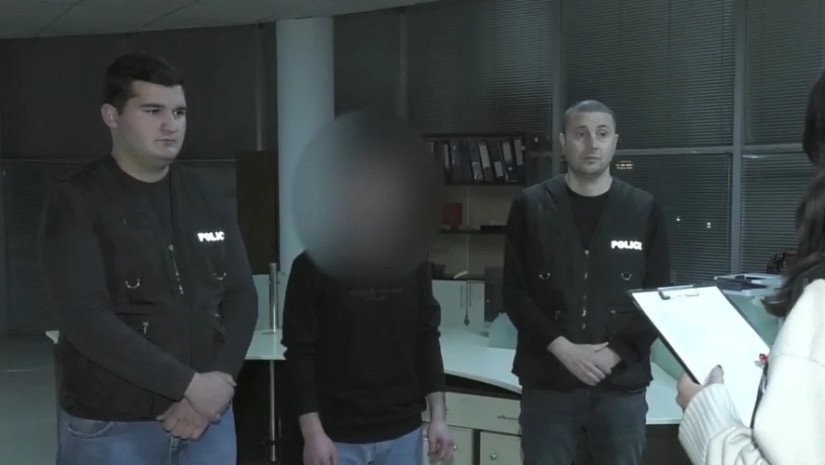 დაკავება მარნეულში