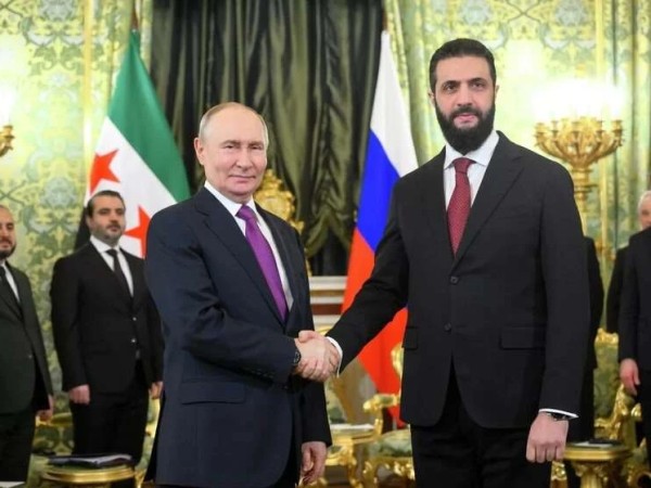 ვლადიმირ პუტინი აჰმედ ალ-შარაა ვლადიმირ პუტინი აჰმედ ალ-შარაა