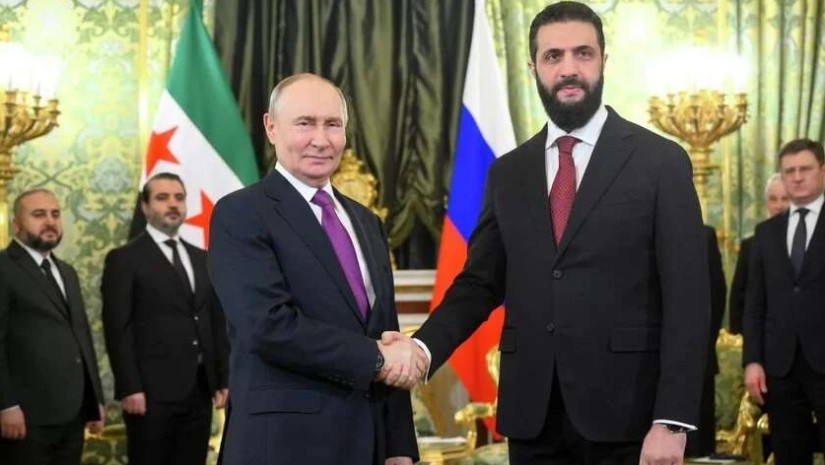 ვლადიმირ პუტინი აჰმედ ალ-შარაა