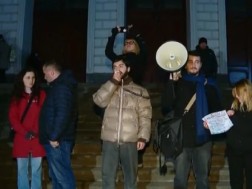 სტუდენტების აქცია