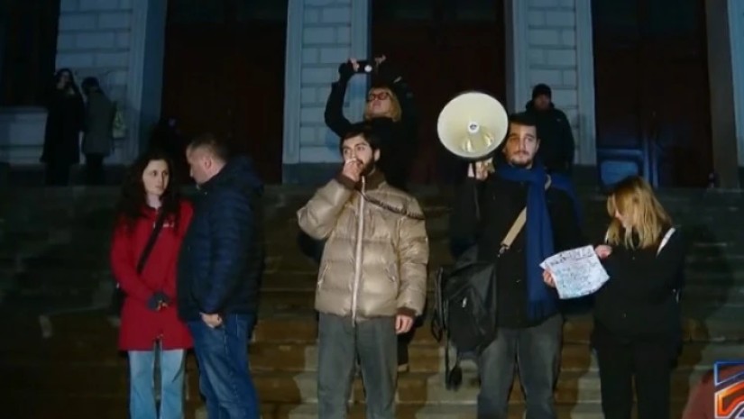 სტუდენტების აქცია