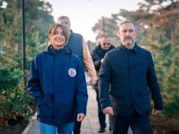 რუსთავში თბილისის ქუჩის რეაბილიტაციის პირველი ეტაპი სრულდება