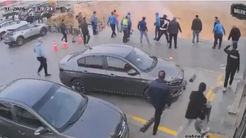 ბენზინგასამართ სადგურზე მეწყერი ჩამოწვა