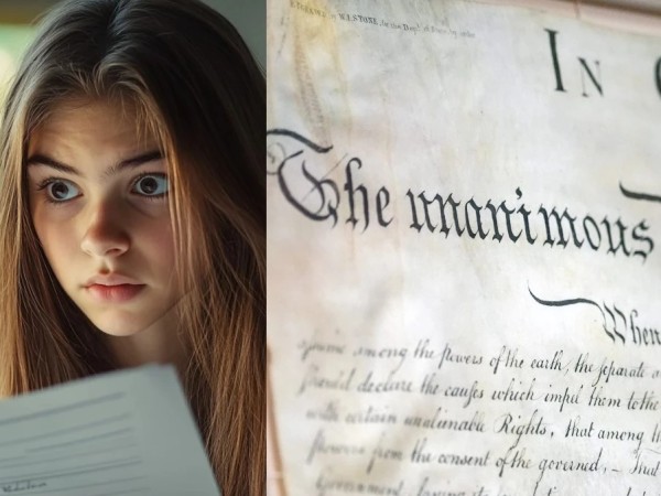 გაოცებული ქალი