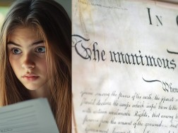 გაოცებული ქალი