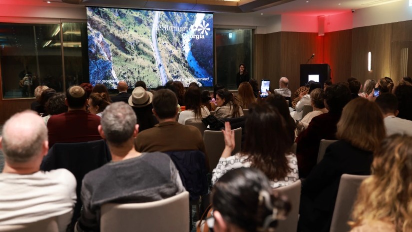 ისრაელის წამყვანი 60 ტურისტული კომპანიას საქართველოს ტურისტულ პოტენციალ გაეცნო