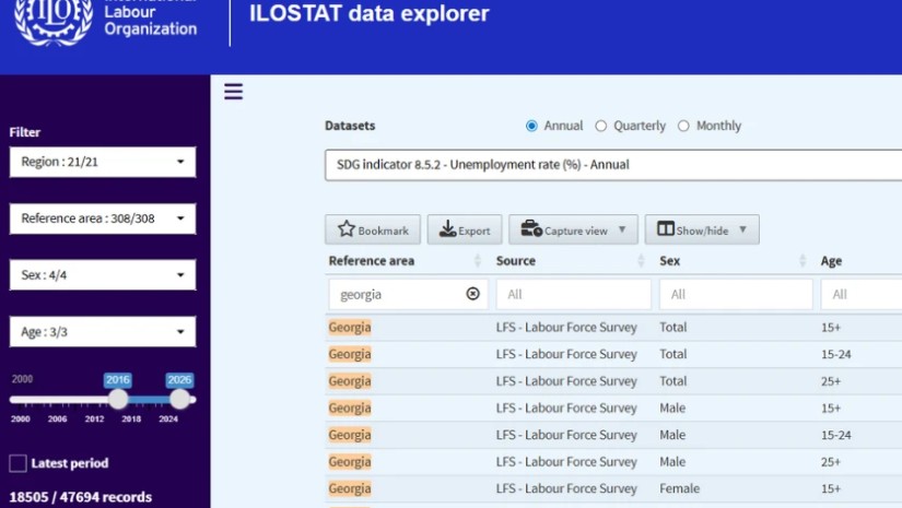 სამუშაო სიღარიბის დონე
