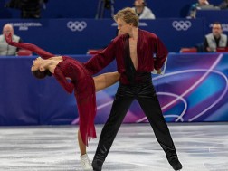 ოლიმპიურ თამაშებზე საქართველოს სახელით მოასპარეზე დიანა დევისისა და გლებ სმოლკინის წყვილმა ფინალში გამოსვლის უფლება მოიპოვა