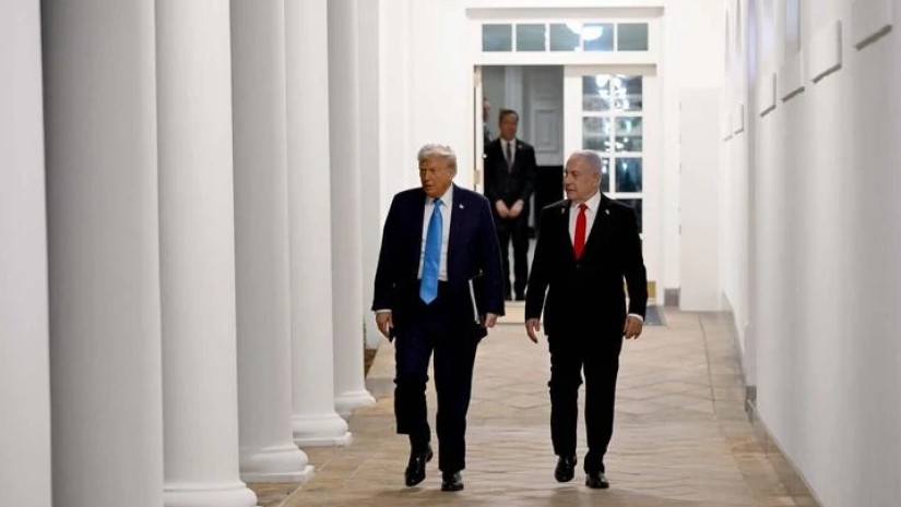  დონალდ ტრამპი და ბენიამინ ნეთანიაჰუ