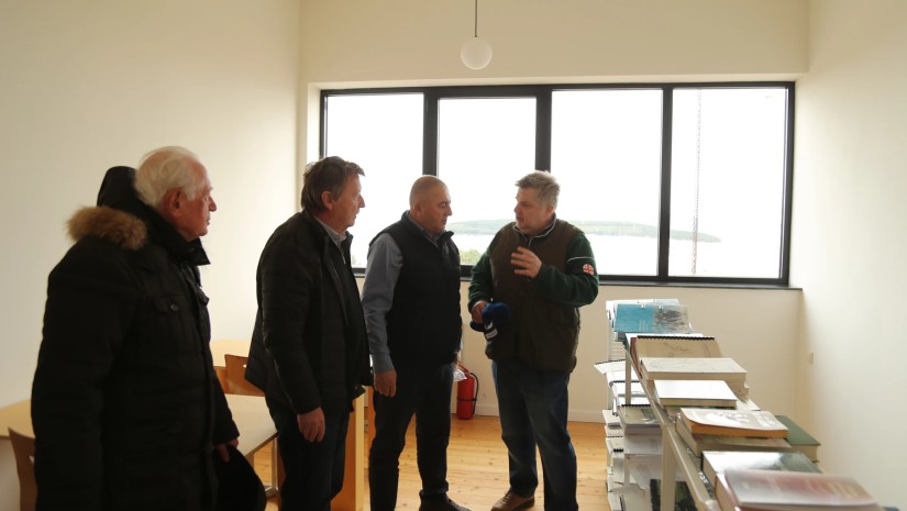 სამეცნიერო-კვლევითი ცენტრის წარმომადგენლები სკოლაში „შვეიცარიული აგრარულ სკოლა კავკასია“ იმყოფებოდნენ