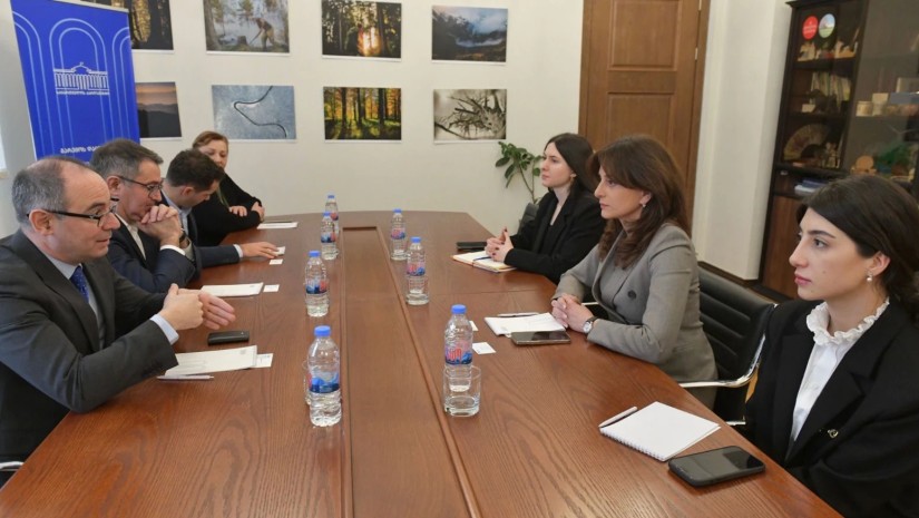 მაია ბითაძე წყლის მართვის ესპანური კომპანიის, Aqualia-ს  ხელმძღვანელებს შეხვდა