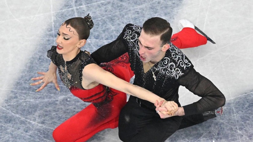 ლუკა ბერულავა და ანასტასია მეტელკინა