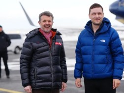 დანიის მეფე ფრედერიკი გრენლანდიაში ჩავიდა დანიის მეფე ფრედერიკი გრენლანდიაში ჩავიდა