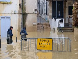 დატბორილი სახლები