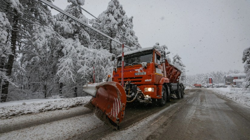 თოვლი თბილისში