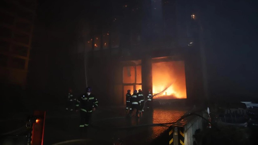 ხანძარი დიღომში