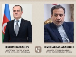 ირანისა და აზერბაიჯანის საგარეო საქმეთა მინისტრები