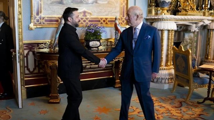 ზელენსკი და მეფე ჩარლზი