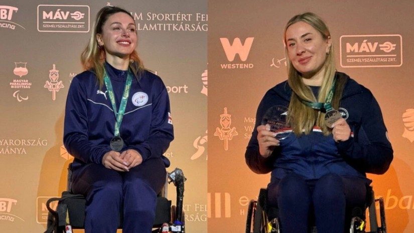 ნინა თიბილაშვილი და ირმა ხეცურიანი