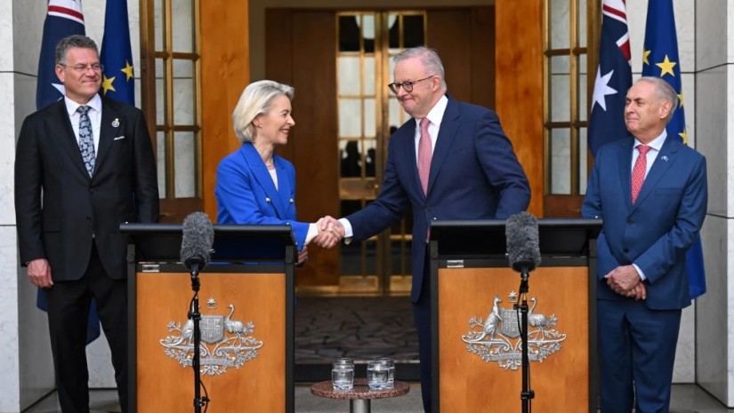ავსტრალიამ და ევროკავშირმა სავაჭრო შეთანხმება გააფორმეს