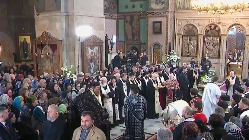 სპეციალური ეთერი სიონის ტაძრიდან