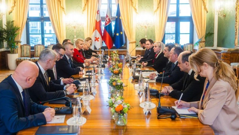 საქართველოსა და სლოვაკეთის პრეზიდენტები