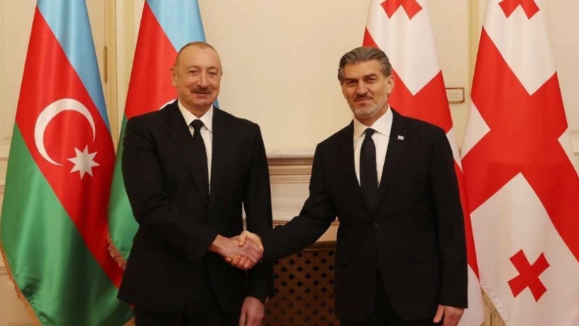 ილჰამ ალიევი - მიხეილ ყაველაშვილი