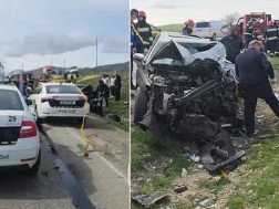 ავარია თბილისის შემოვლით გზაზე