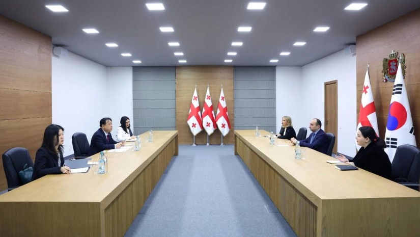 გეკა გელაძემ კორეის რესპუბლიკის ელჩთან გაცნობითი შეხვედრა გამართა