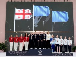 საქართველოს გოგონათა ახალგაზრდული ნაკრები ბატუტზე ხტომაში ევროპის ვიცე-ჩემპიონია