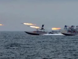 ირანმა აშშ-ის გემებზე დრონებით იერიში მიიტანა