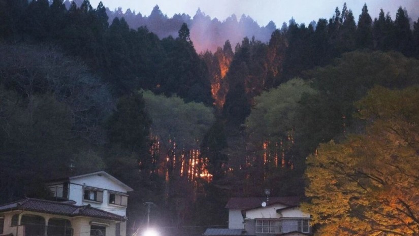 ხანძარი იაპონიაში