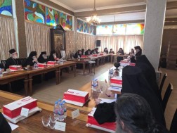 პირველი კადრები წმინდა სინოდის სხდომიდან