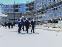 გიორგი გვარაკიძემ თბილისის პროკურატურის ახალი შენობის სამშენებლო სამუშაოების დაათვალიერა