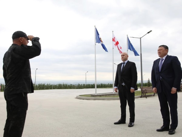 საქართველოს შინაგან საქმეთა სამინისტროს დანაყოფს ყაზახეთის დელეგაცია ეწვია