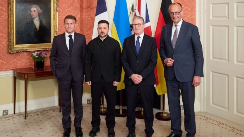 უკრაინის, დიდი ბრიტანეთის, საფრანგეთისა და გერმანიის ლიდერებ