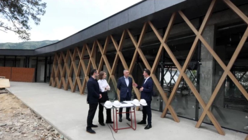 იუსტიციის მინისტრმა მცხეთის იუსტიციის სახლის მშენებლობა დაათვალიერა