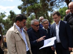 ლოტკინის დასახლებაში სკვერის რეაბილიტაცია მიმდინარეობს