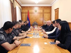 საქართველოსა და სომხეთის შინაგან საქმეთა მინისტრებმა ორმხრივი შეხვედრა გამართეს